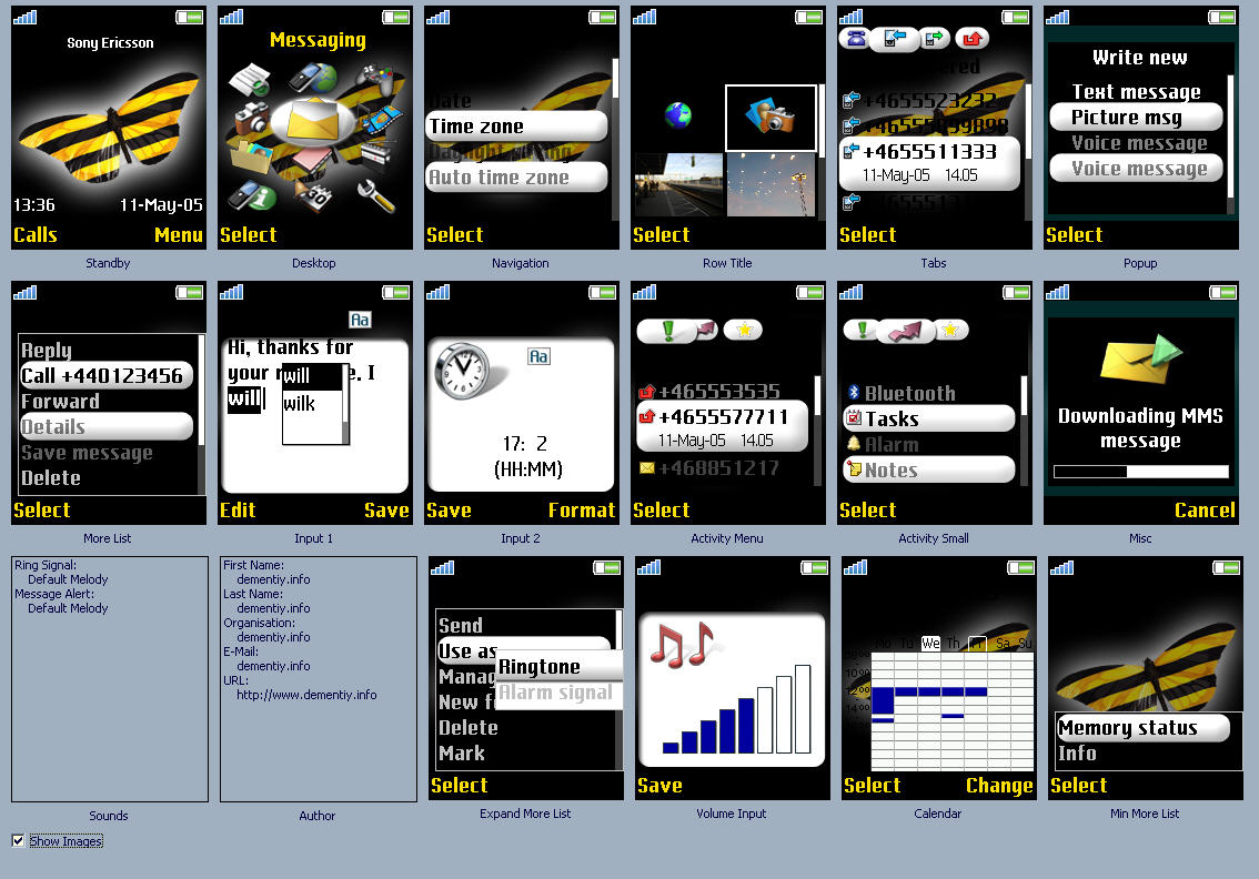 Мобильные телефоны :: Дополнения :: Темы для телефонов Sony Ericsson